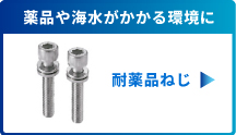 耐薬品ねじ